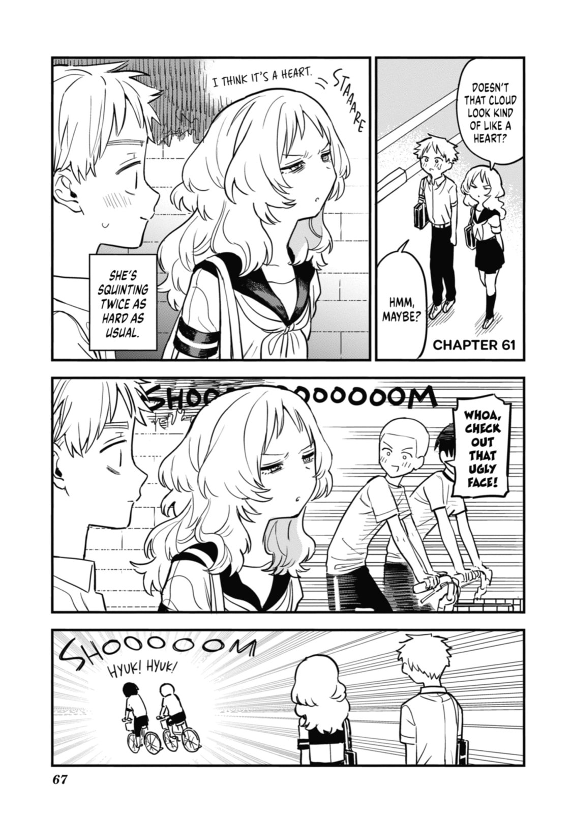 The Girl I Like Forgot Her Glasses