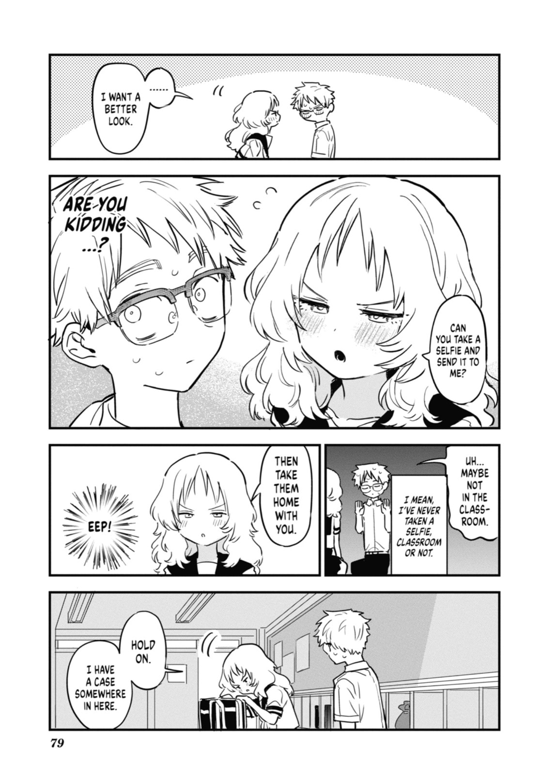 The Girl I Like Forgot Her Glasses