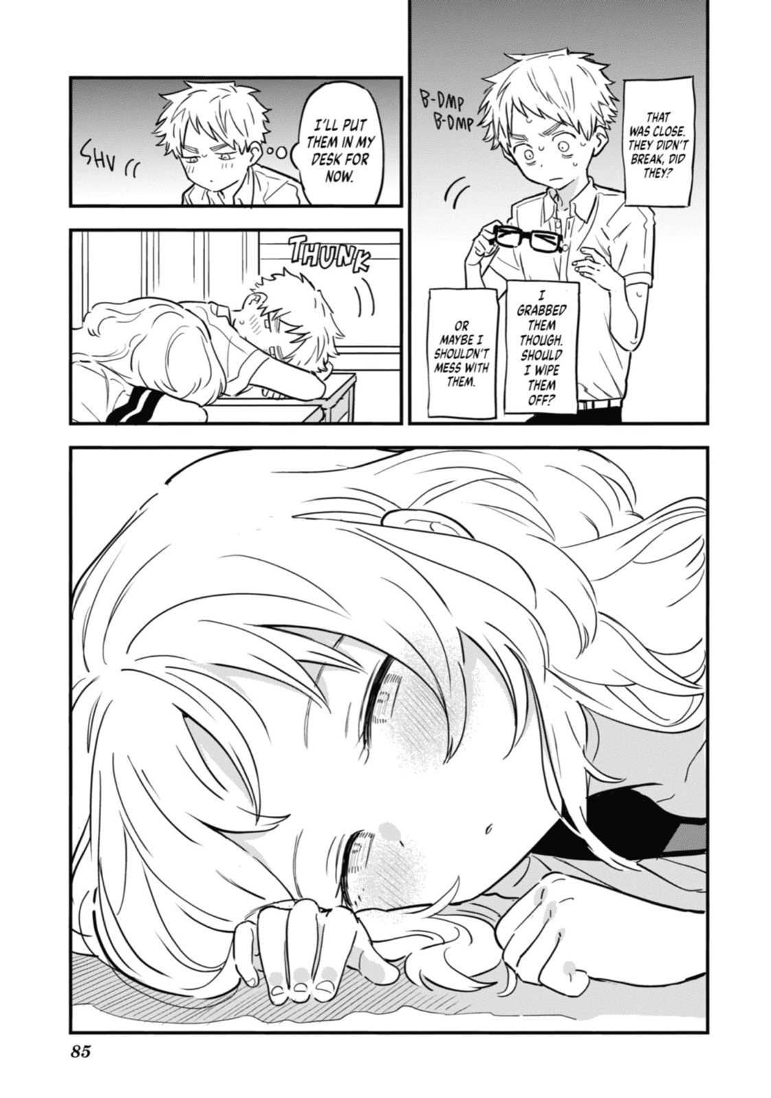 The Girl I Like Forgot Her Glasses