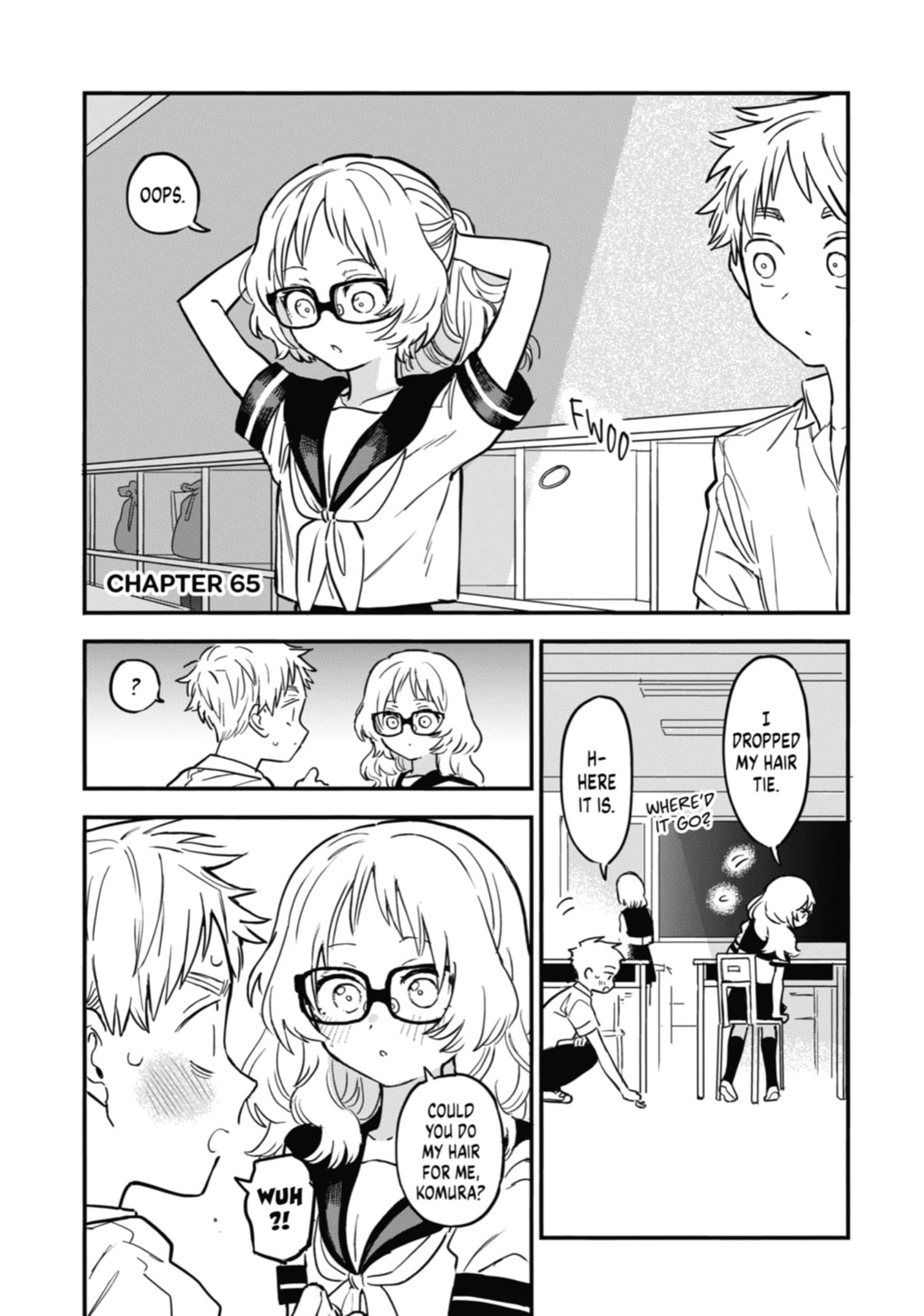 The Girl I Like Forgot Her Glasses