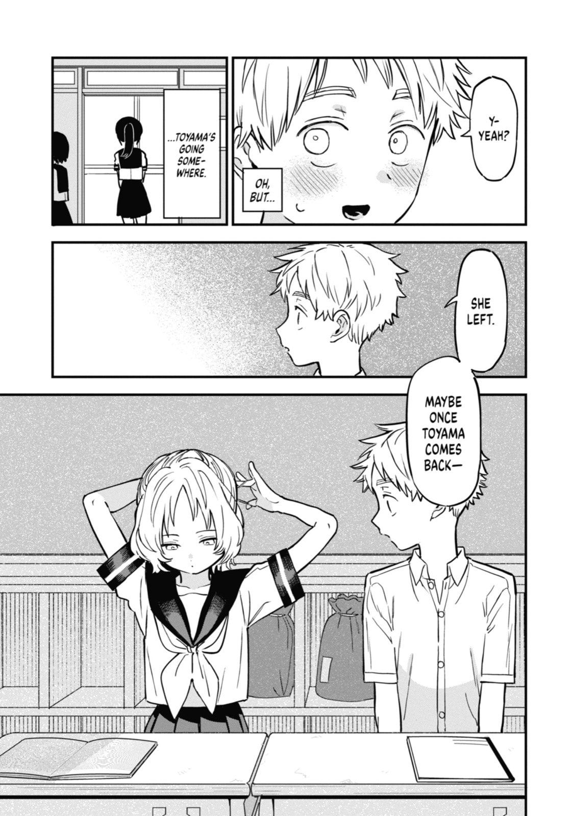 The Girl I Like Forgot Her Glasses