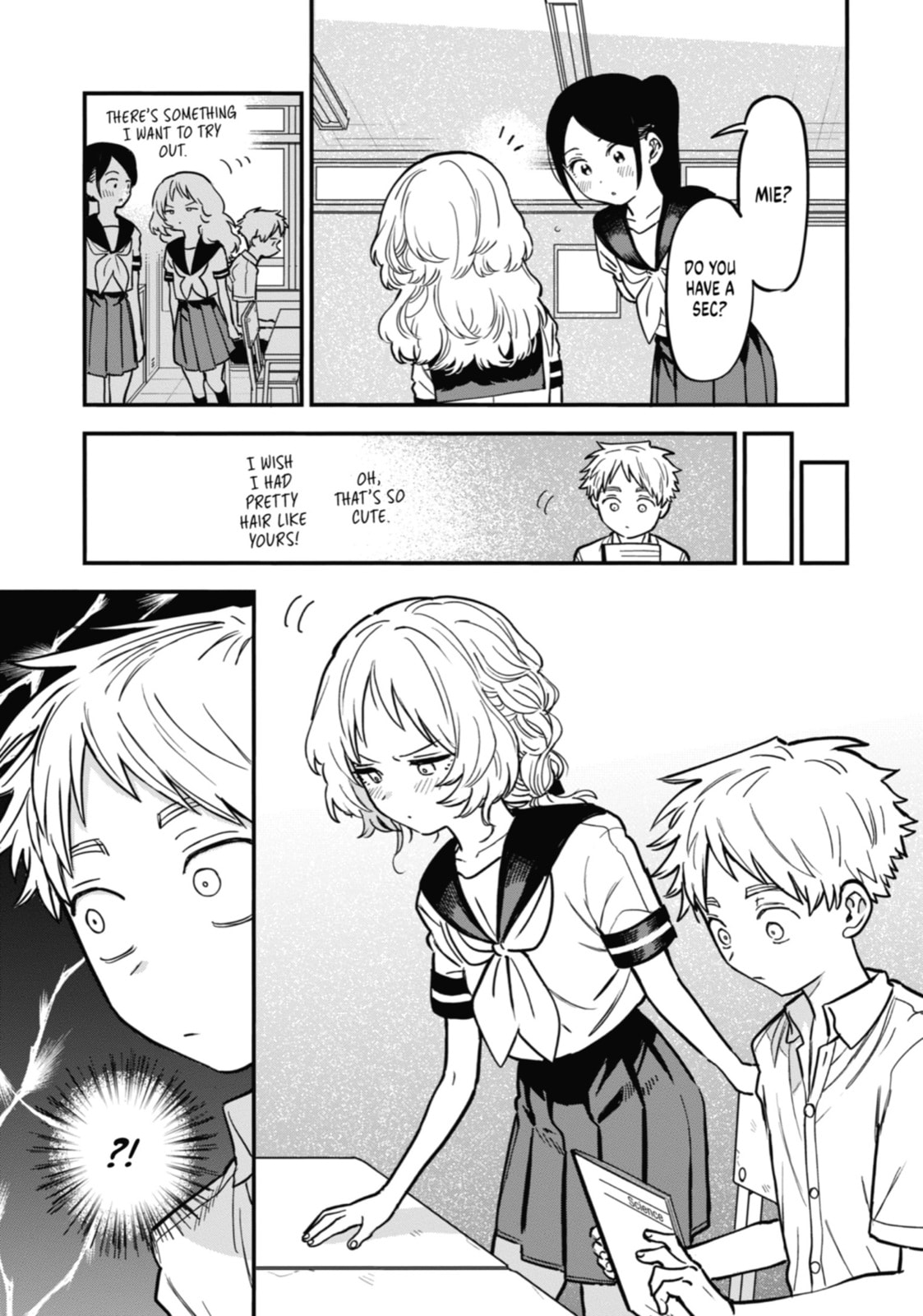 The Girl I Like Forgot Her Glasses