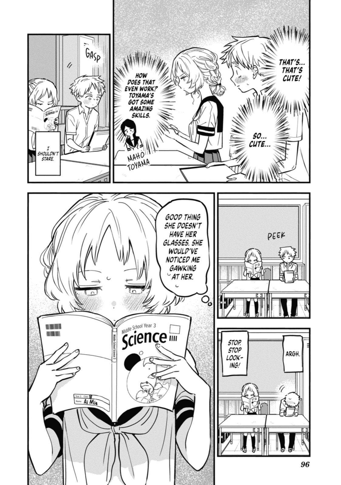 The Girl I Like Forgot Her Glasses