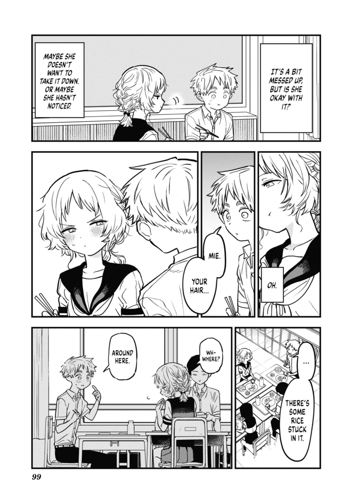 The Girl I Like Forgot Her Glasses