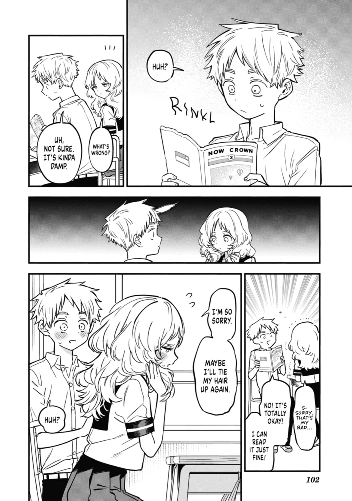 The Girl I Like Forgot Her Glasses