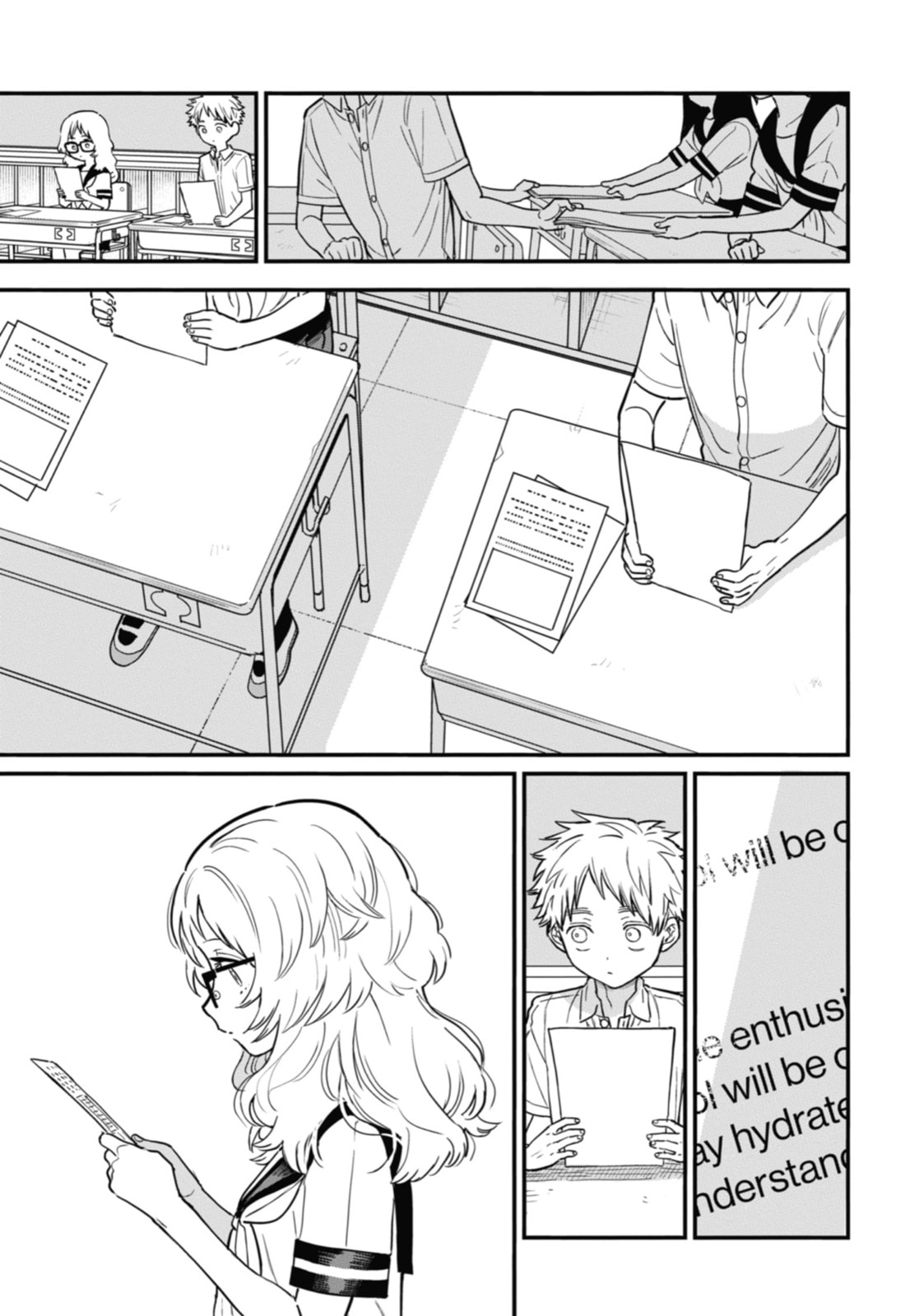 The Girl I Like Forgot Her Glasses