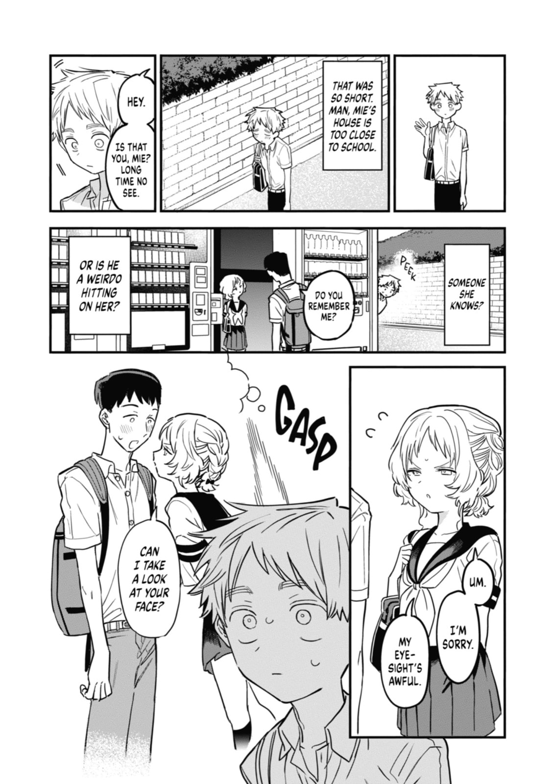 The Girl I Like Forgot Her Glasses