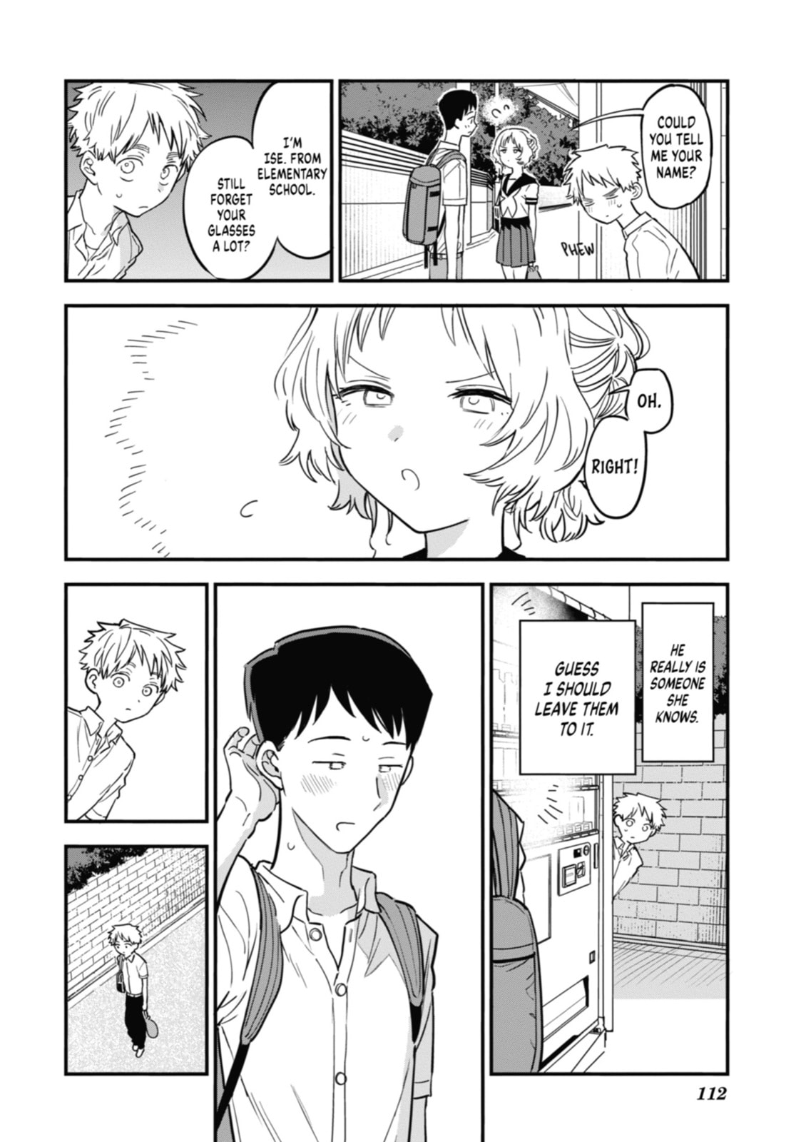 The Girl I Like Forgot Her Glasses