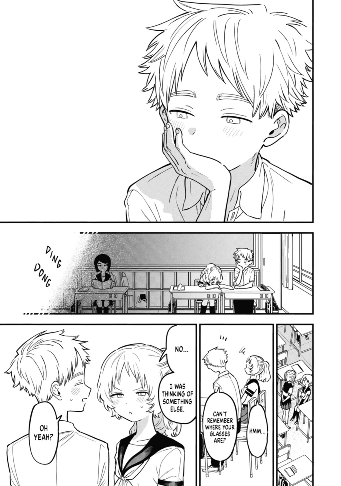 The Girl I Like Forgot Her Glasses