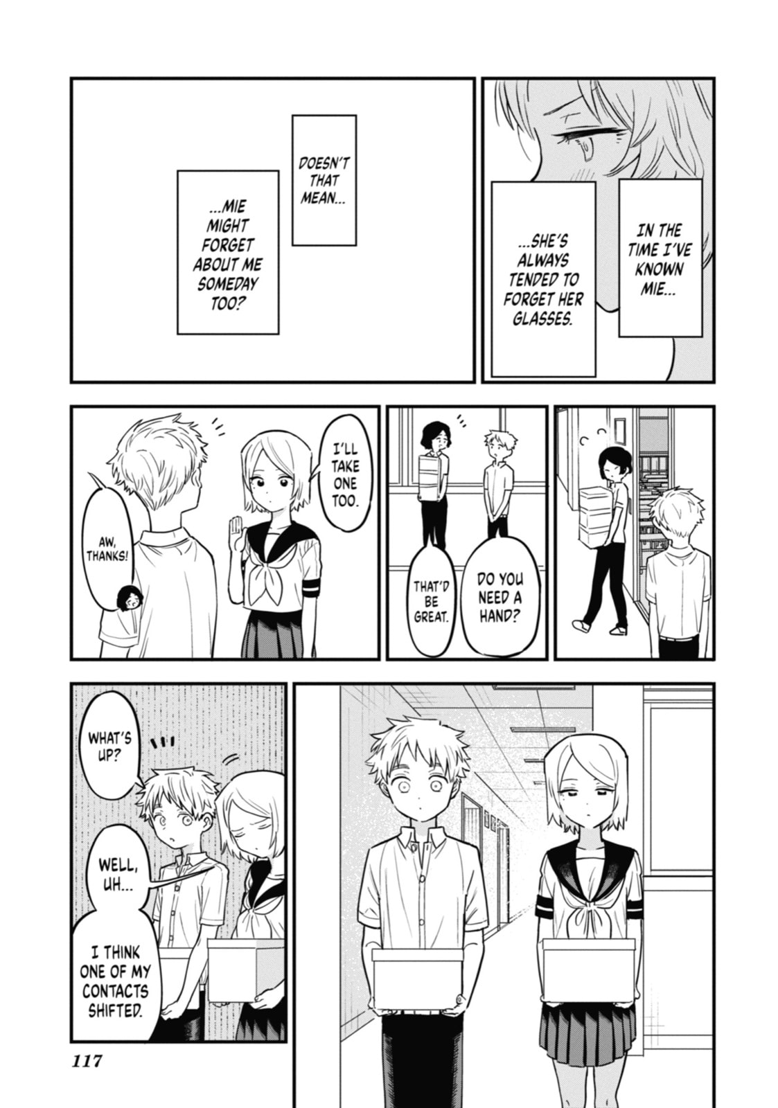 The Girl I Like Forgot Her Glasses