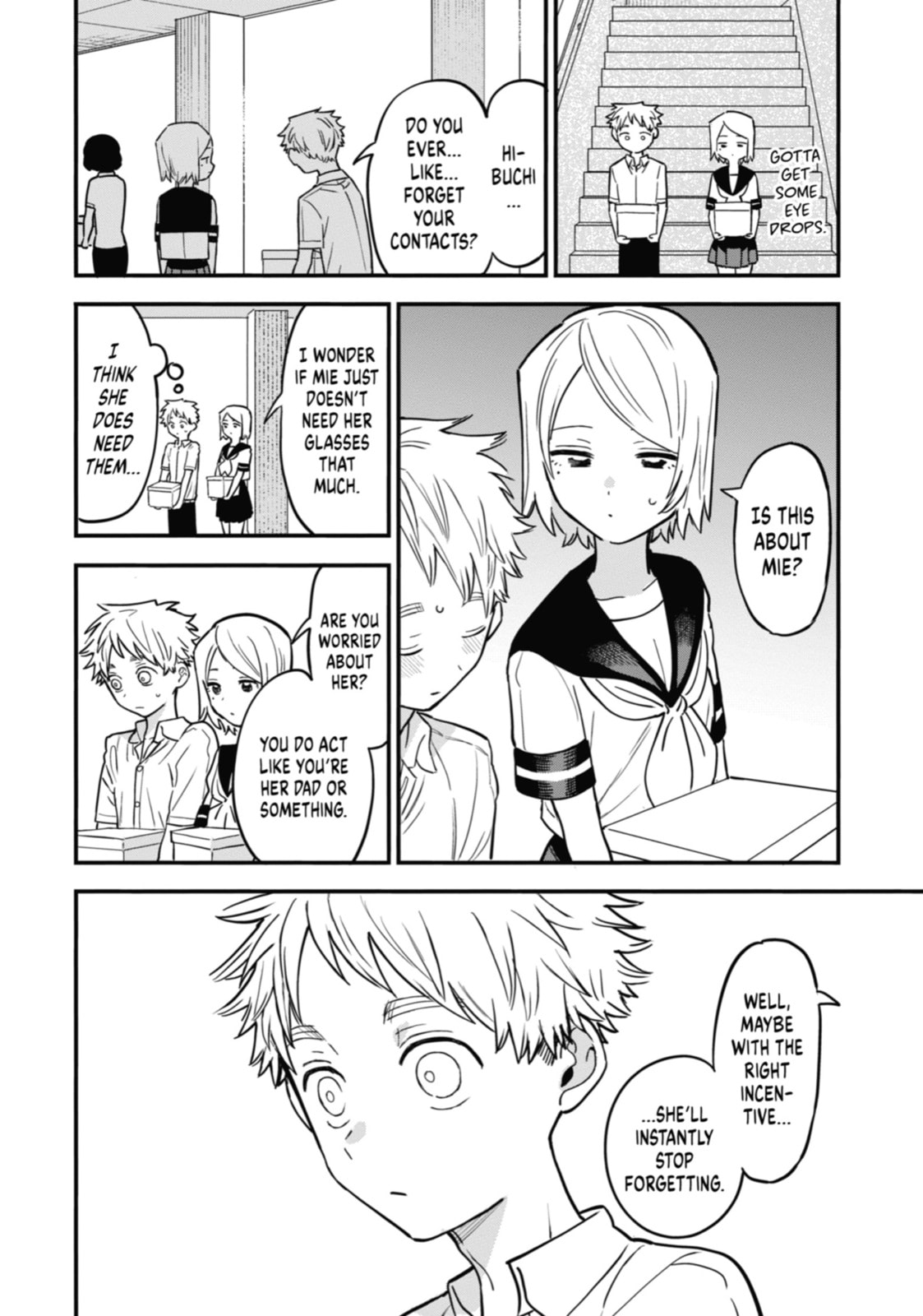 The Girl I Like Forgot Her Glasses