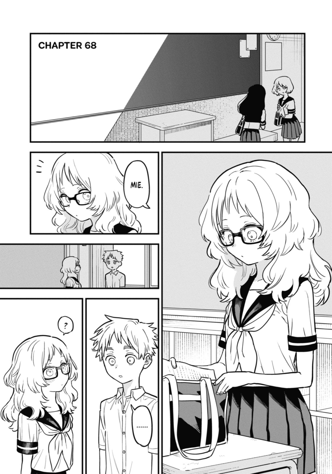 The Girl I Like Forgot Her Glasses