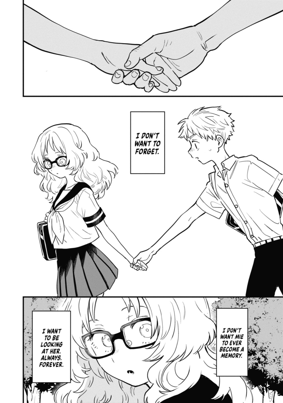 The Girl I Like Forgot Her Glasses