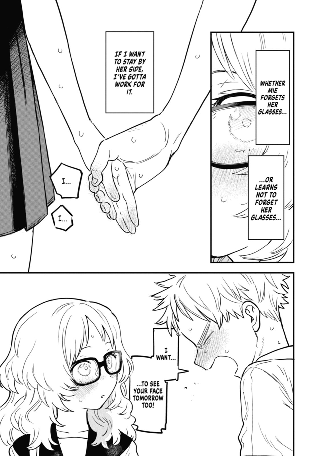 The Girl I Like Forgot Her Glasses