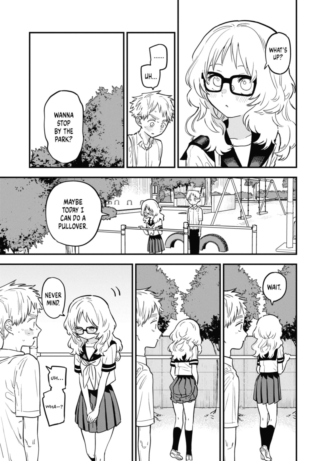 The Girl I Like Forgot Her Glasses