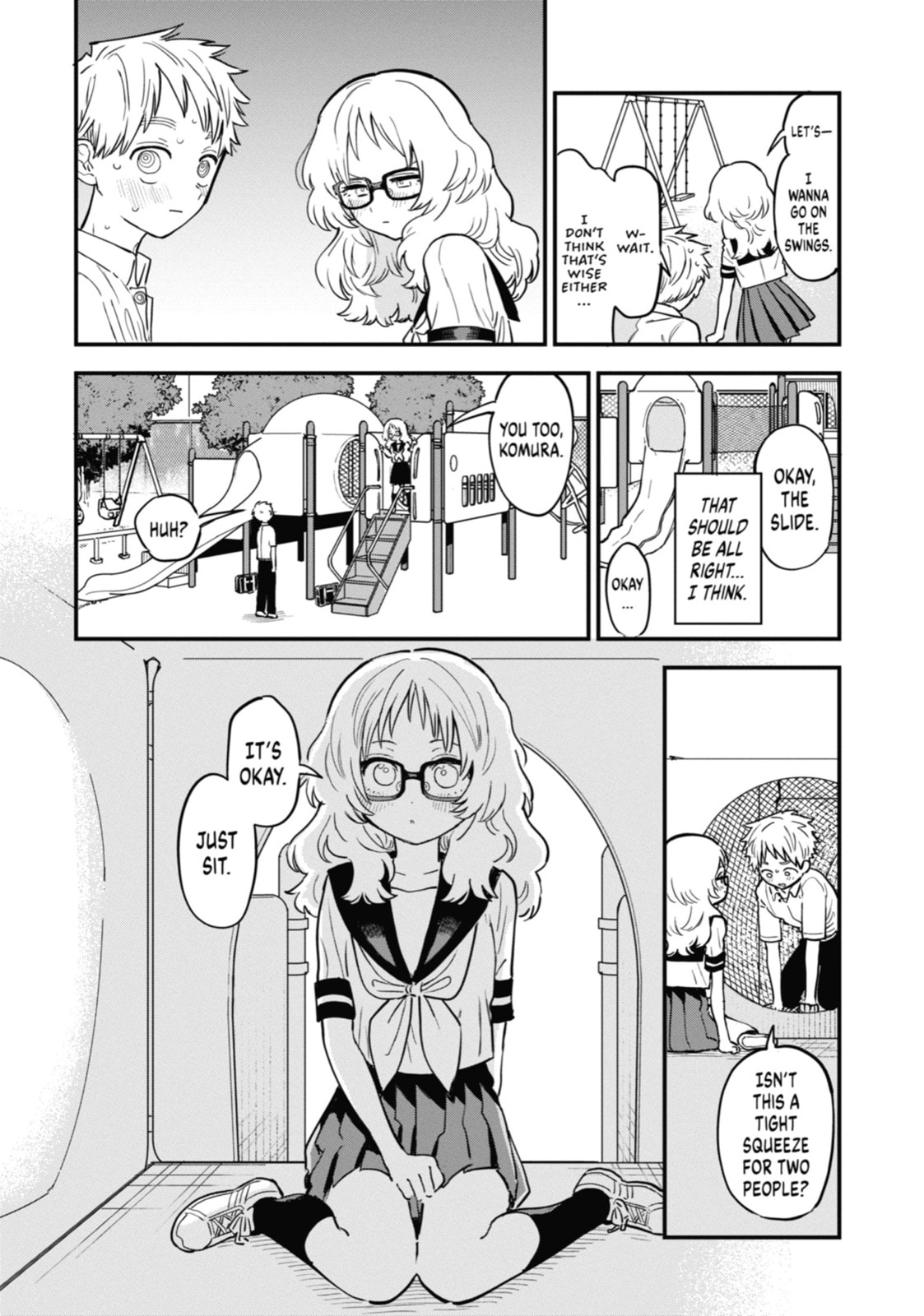 The Girl I Like Forgot Her Glasses