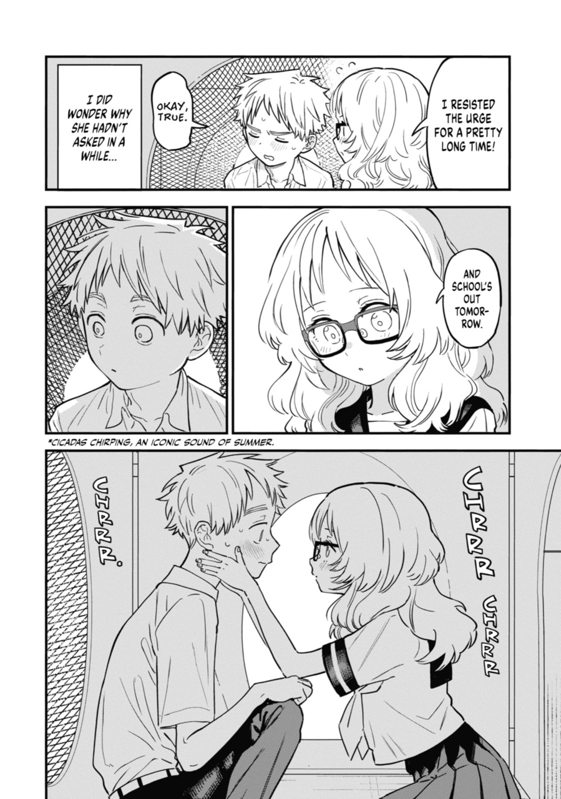 The Girl I Like Forgot Her Glasses