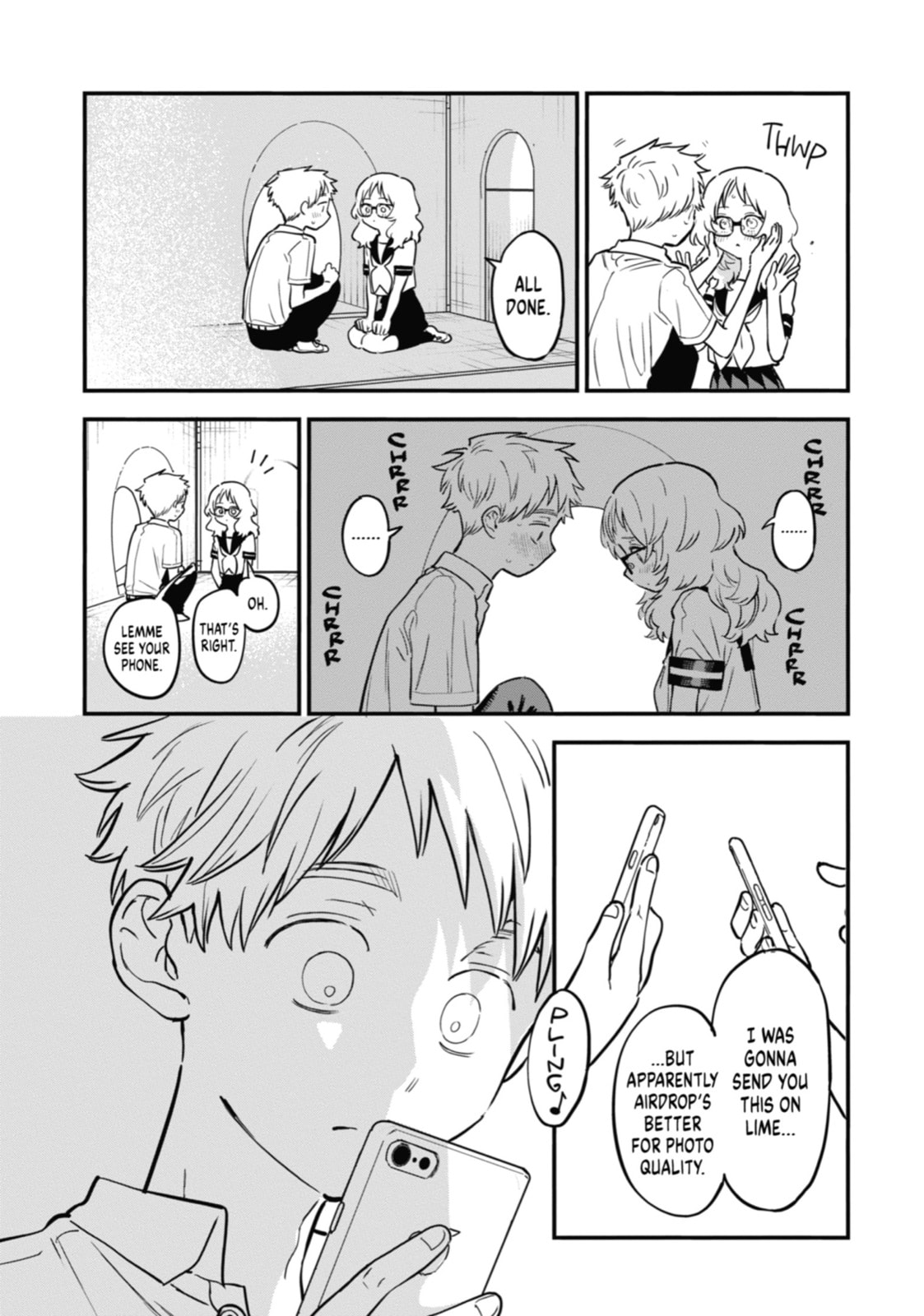 The Girl I Like Forgot Her Glasses