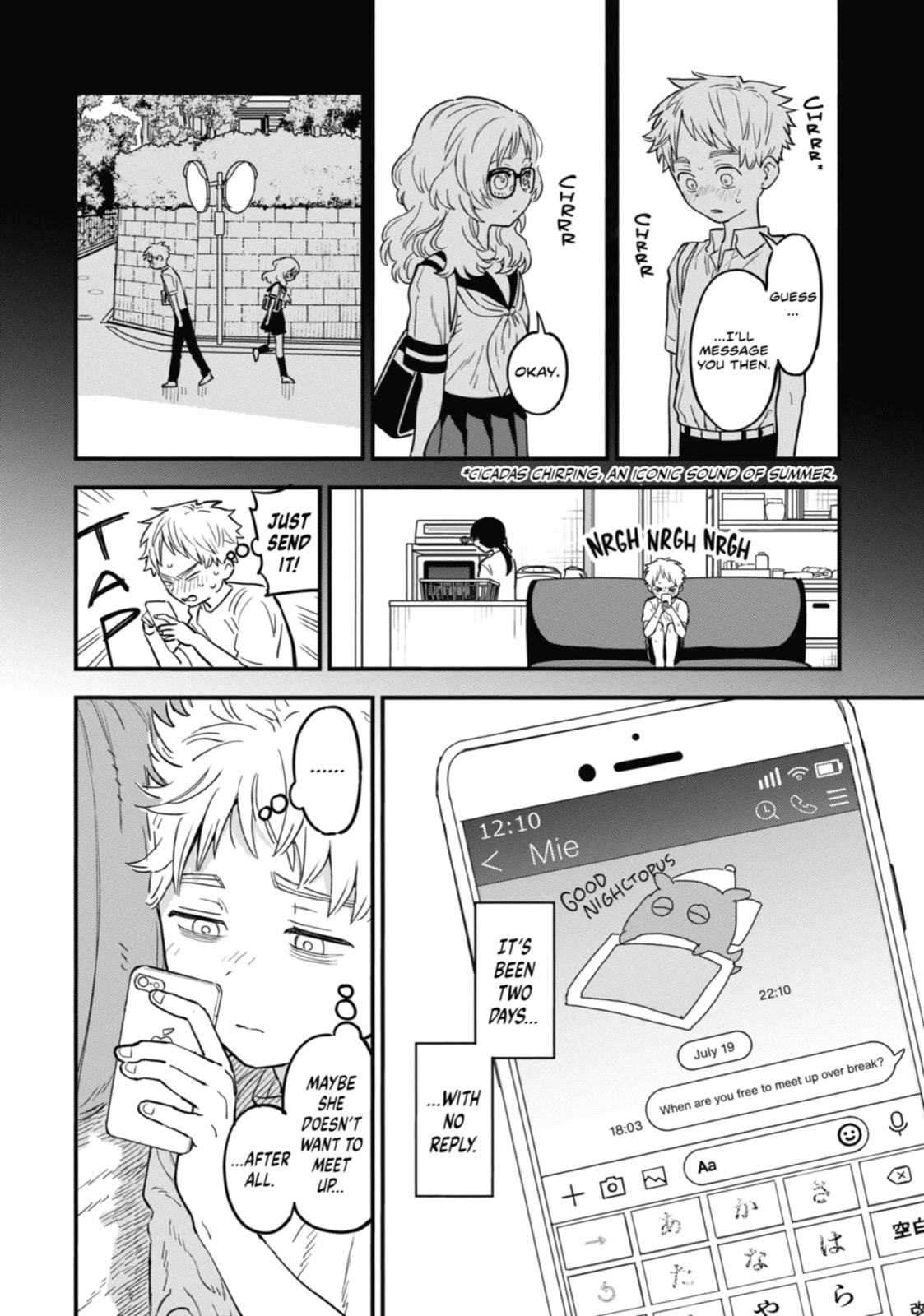 The Girl I Like Forgot Her Glasses