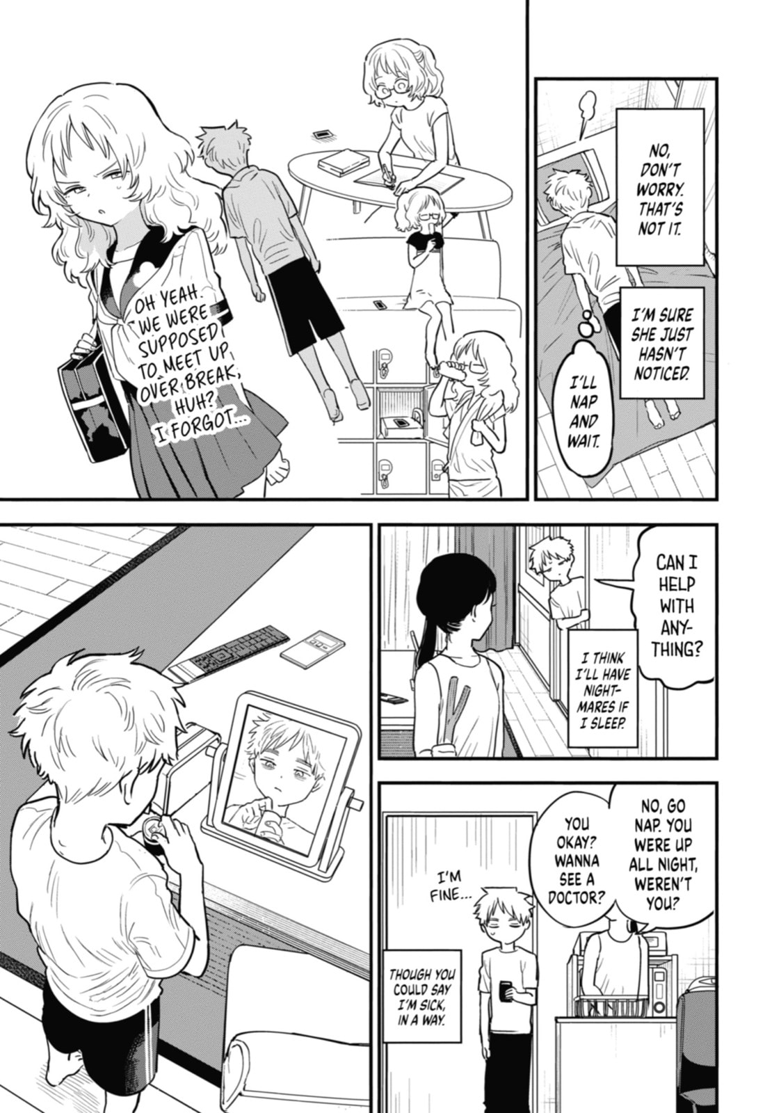 The Girl I Like Forgot Her Glasses