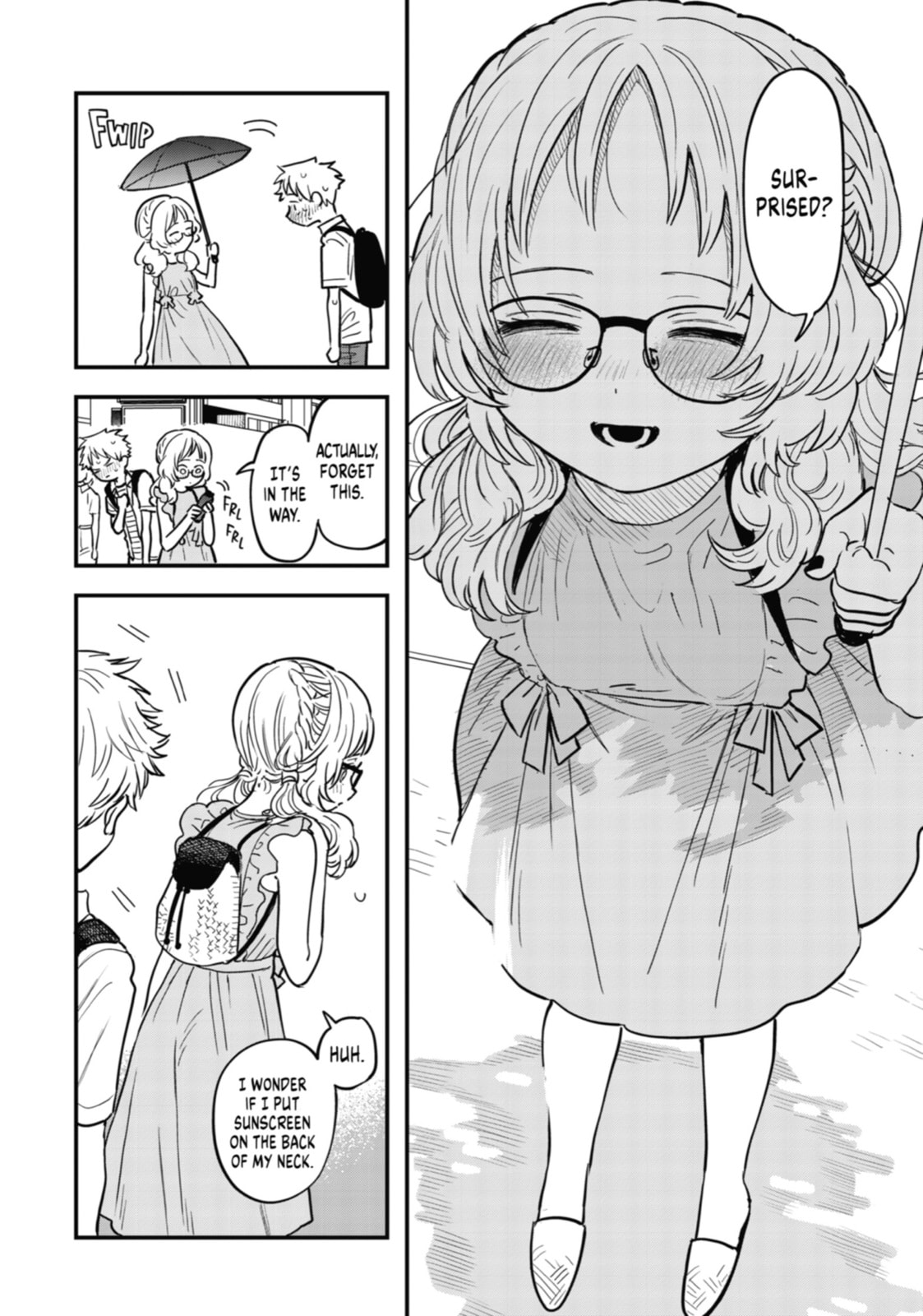 The Girl I Like Forgot Her Glasses