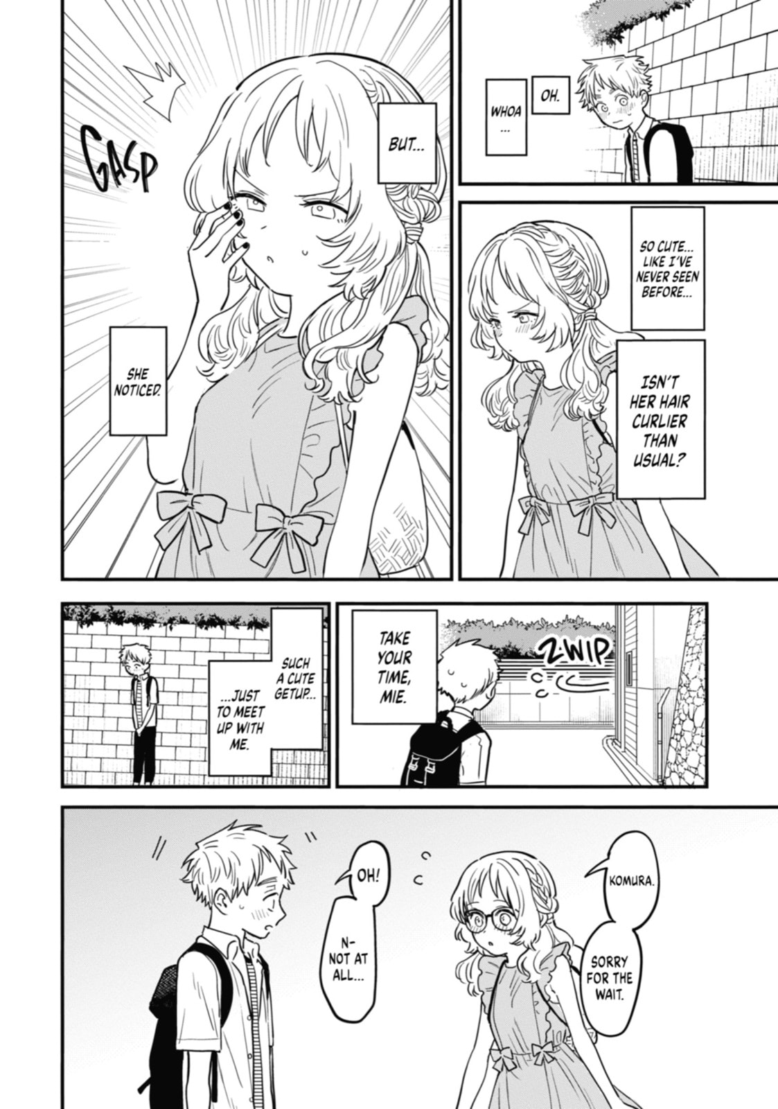 The Girl I Like Forgot Her Glasses