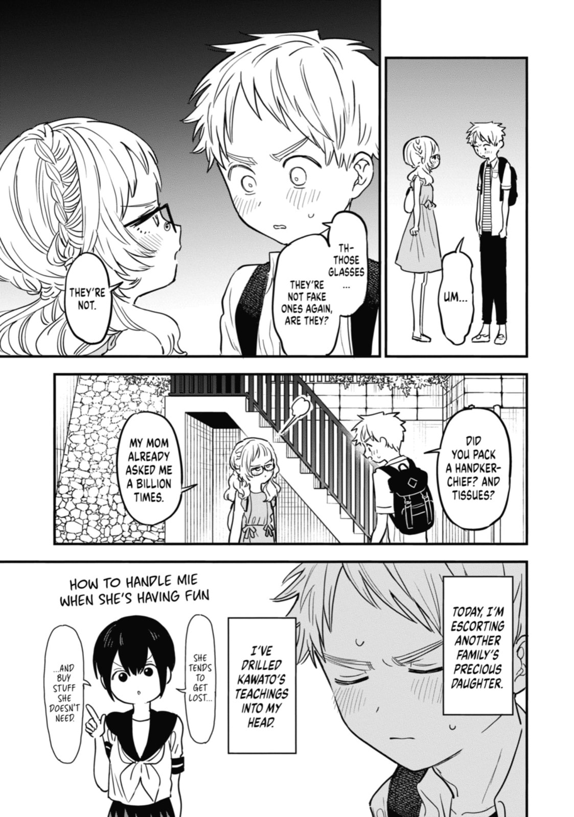 The Girl I Like Forgot Her Glasses