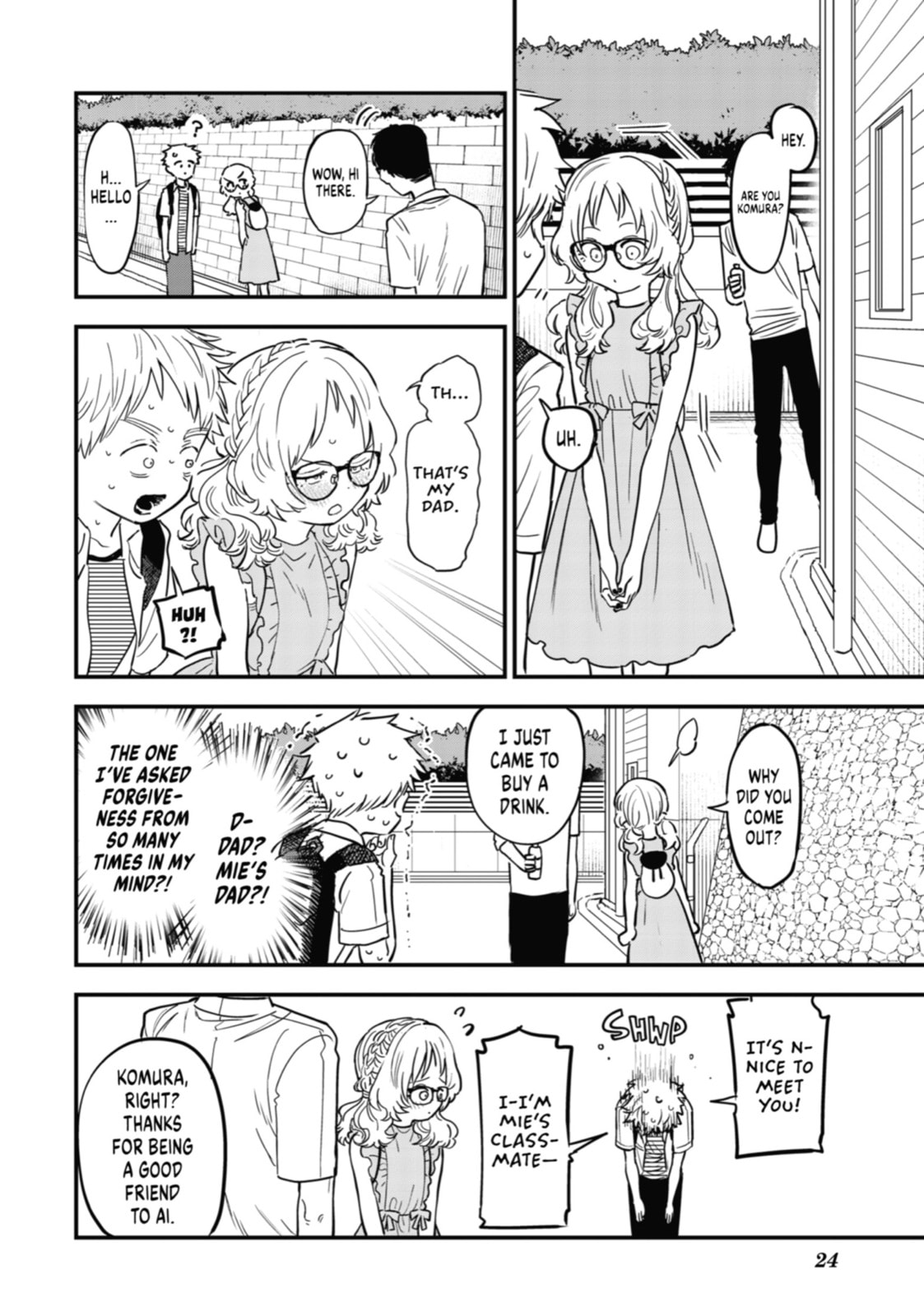 The Girl I Like Forgot Her Glasses