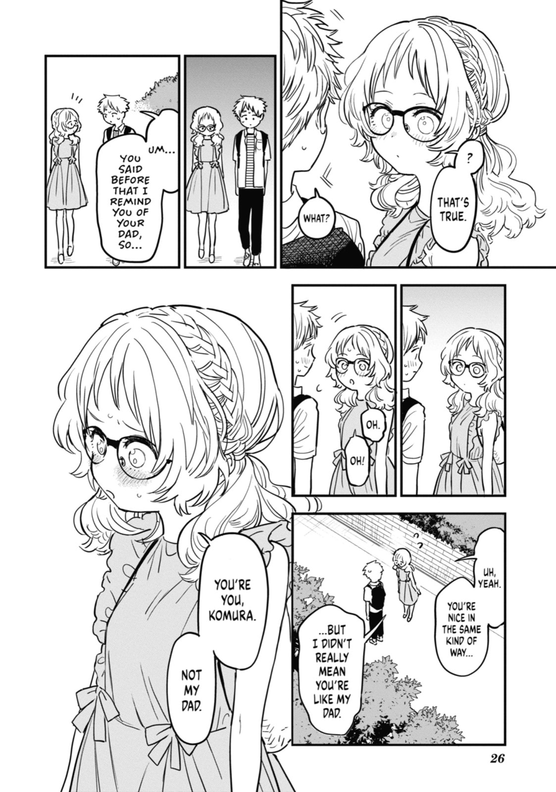 The Girl I Like Forgot Her Glasses