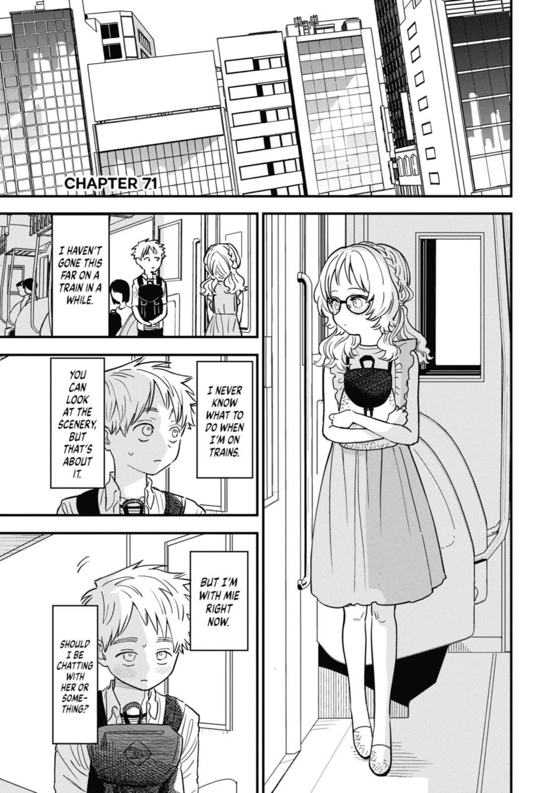 The Girl I Like Forgot Her Glasses