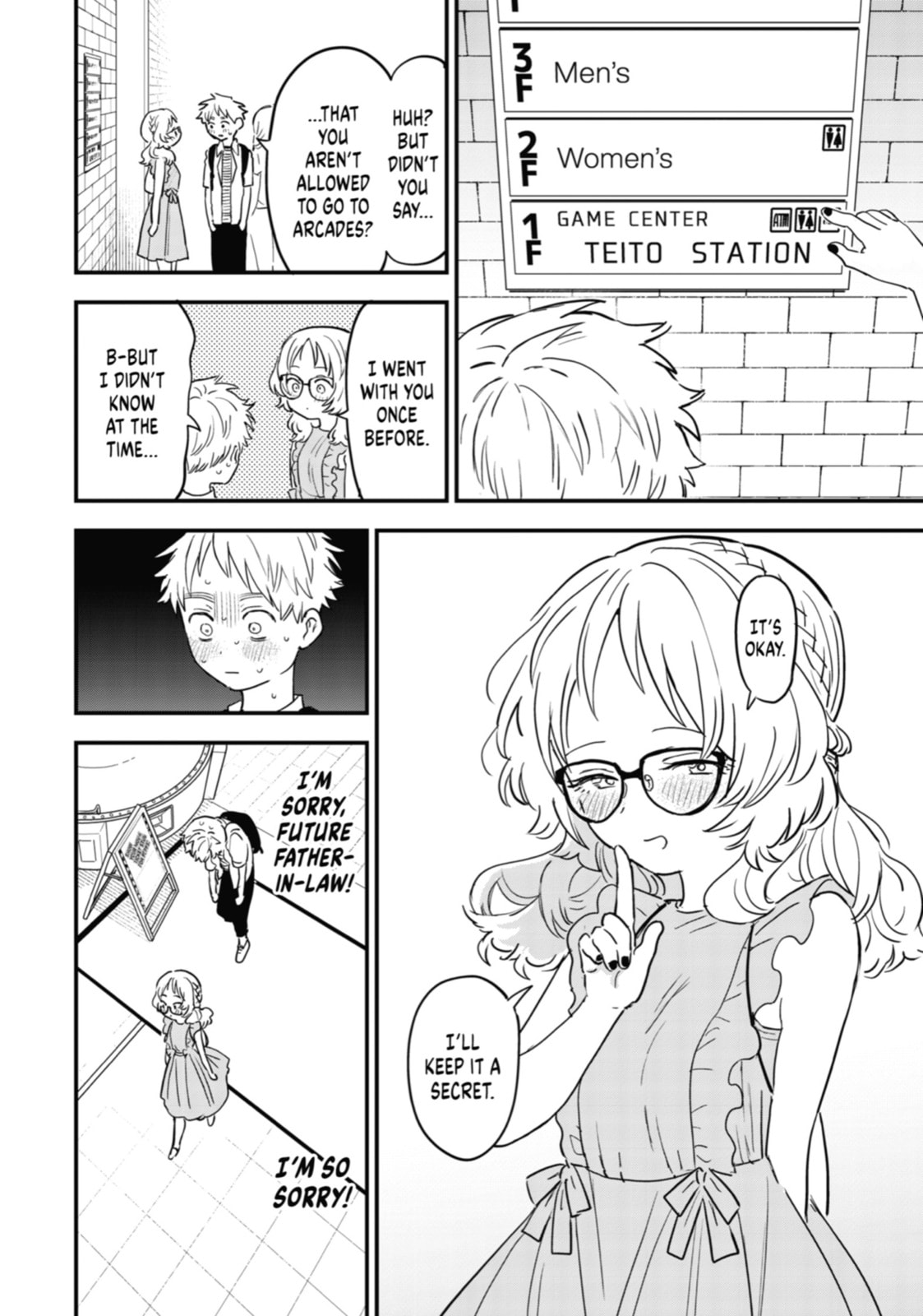 The Girl I Like Forgot Her Glasses