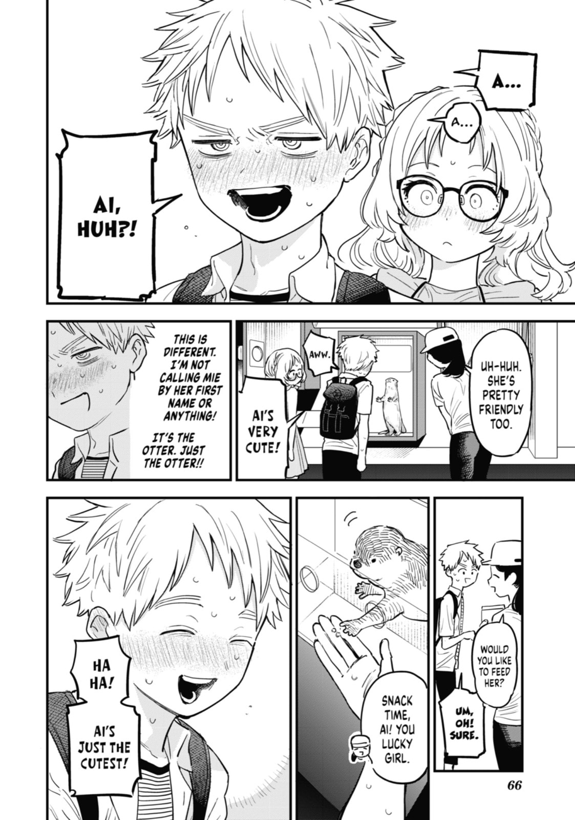 The Girl I Like Forgot Her Glasses