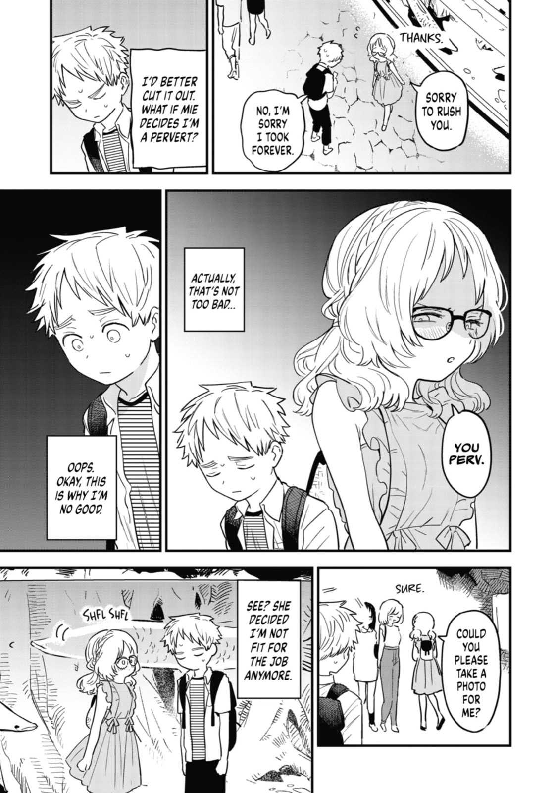 The Girl I Like Forgot Her Glasses