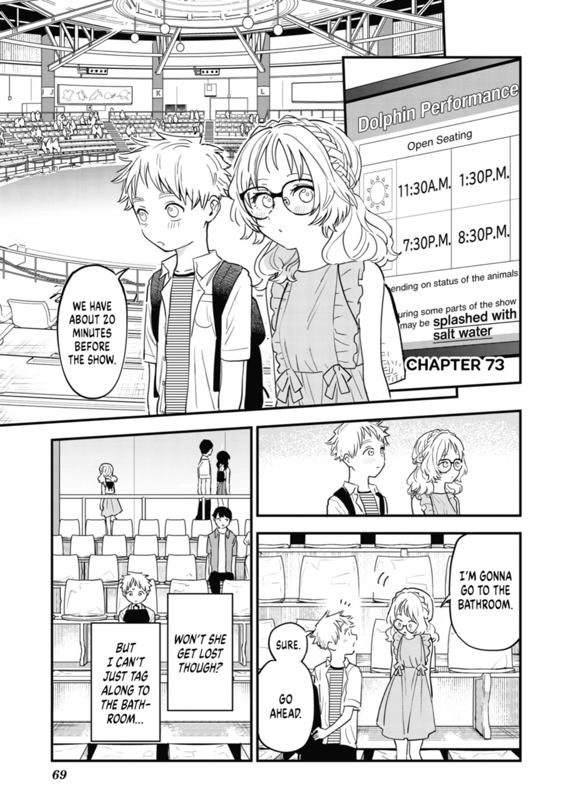 The Girl I Like Forgot Her Glasses