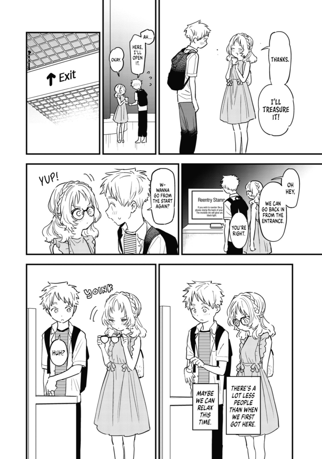 The Girl I Like Forgot Her Glasses