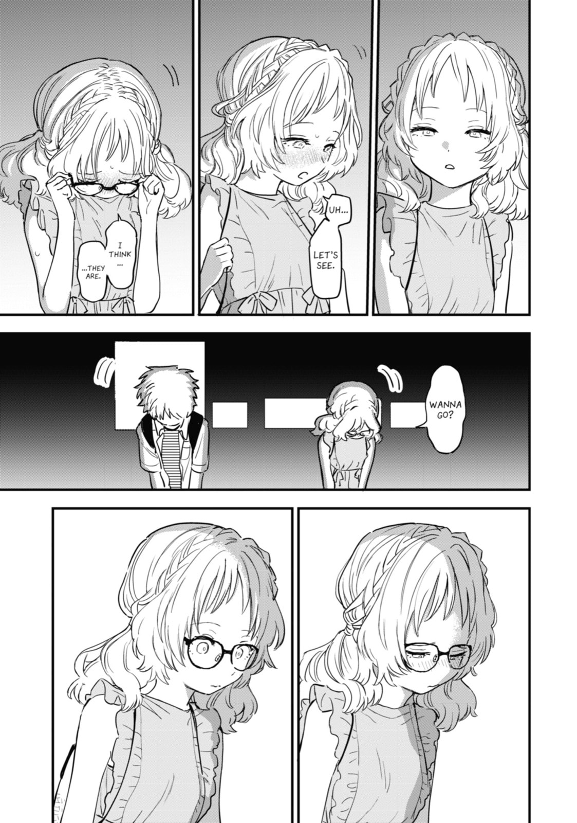 The Girl I Like Forgot Her Glasses