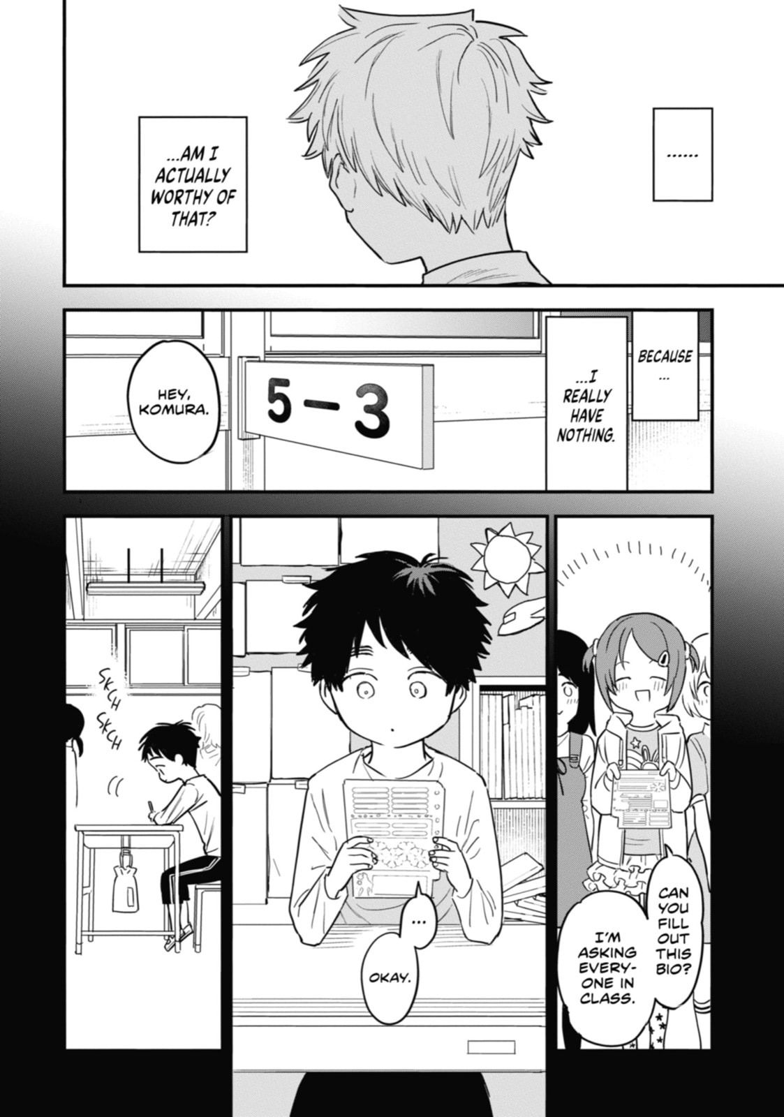 The Girl I Like Forgot Her Glasses