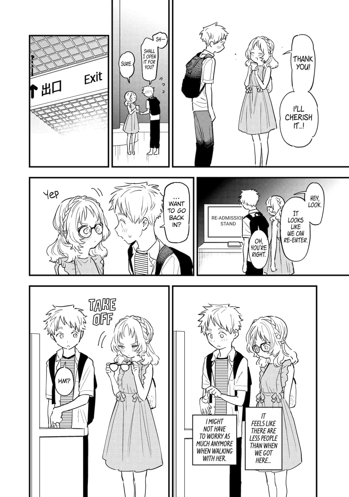 The Girl I Like Forgot Her Glasses