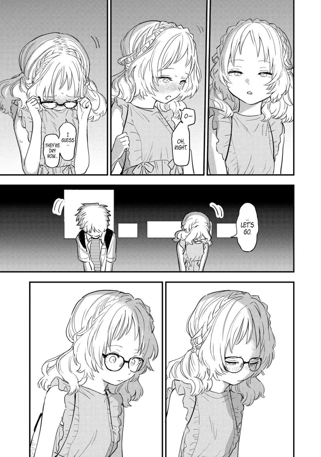 The Girl I Like Forgot Her Glasses