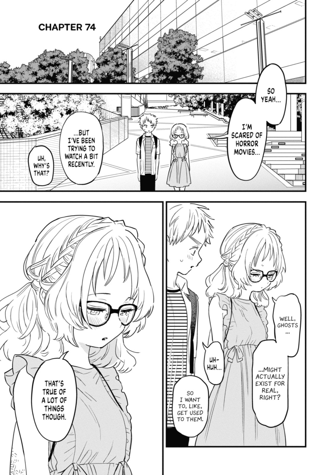 The Girl I Like Forgot Her Glasses