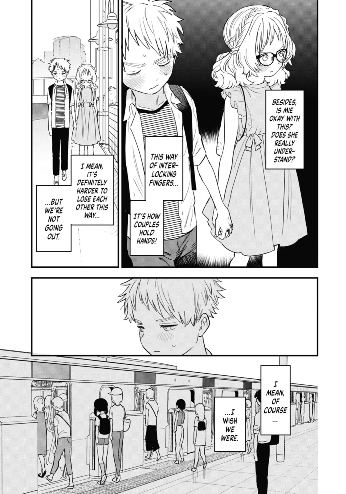 The Girl I Like Forgot Her Glasses