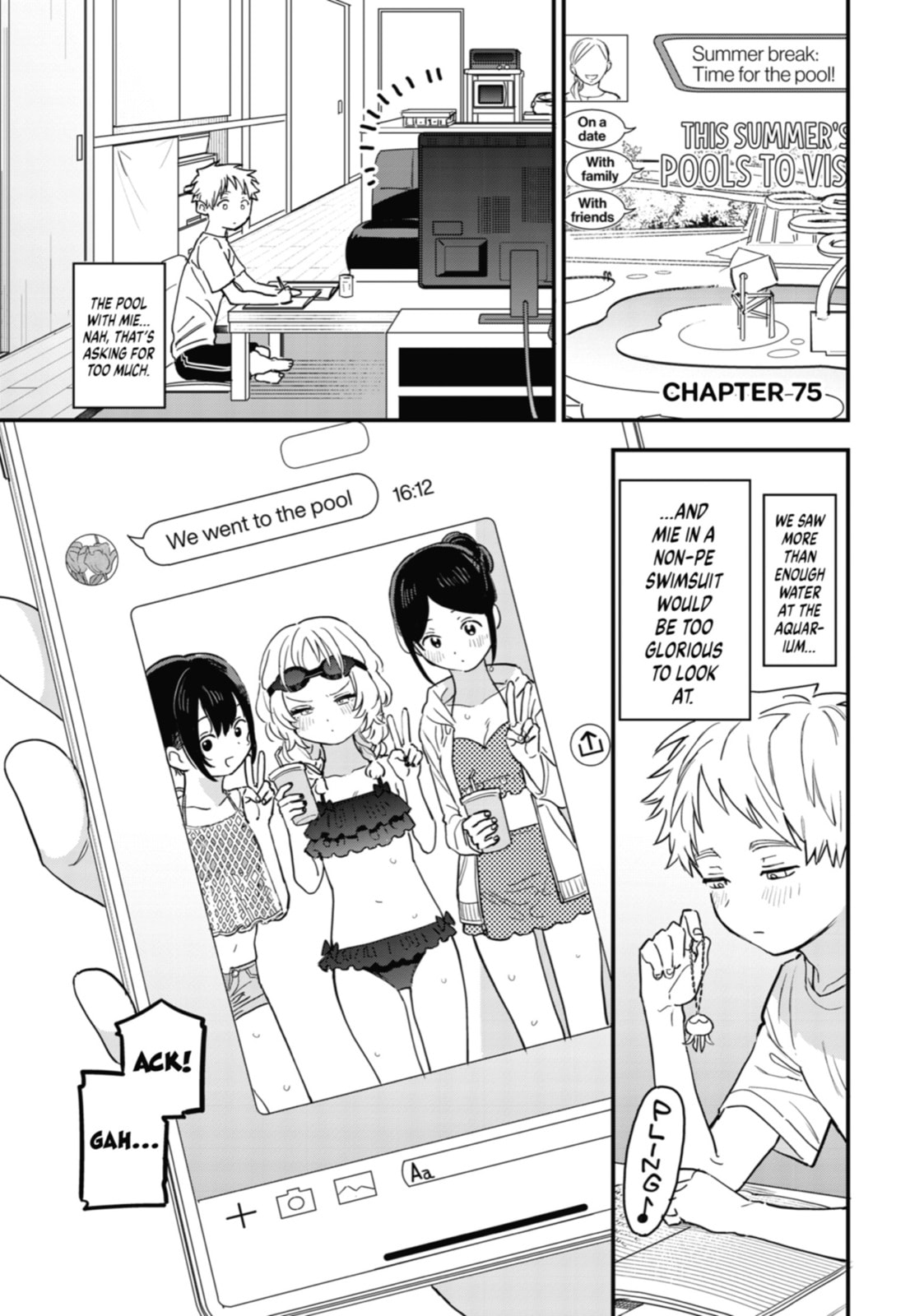 The Girl I Like Forgot Her Glasses