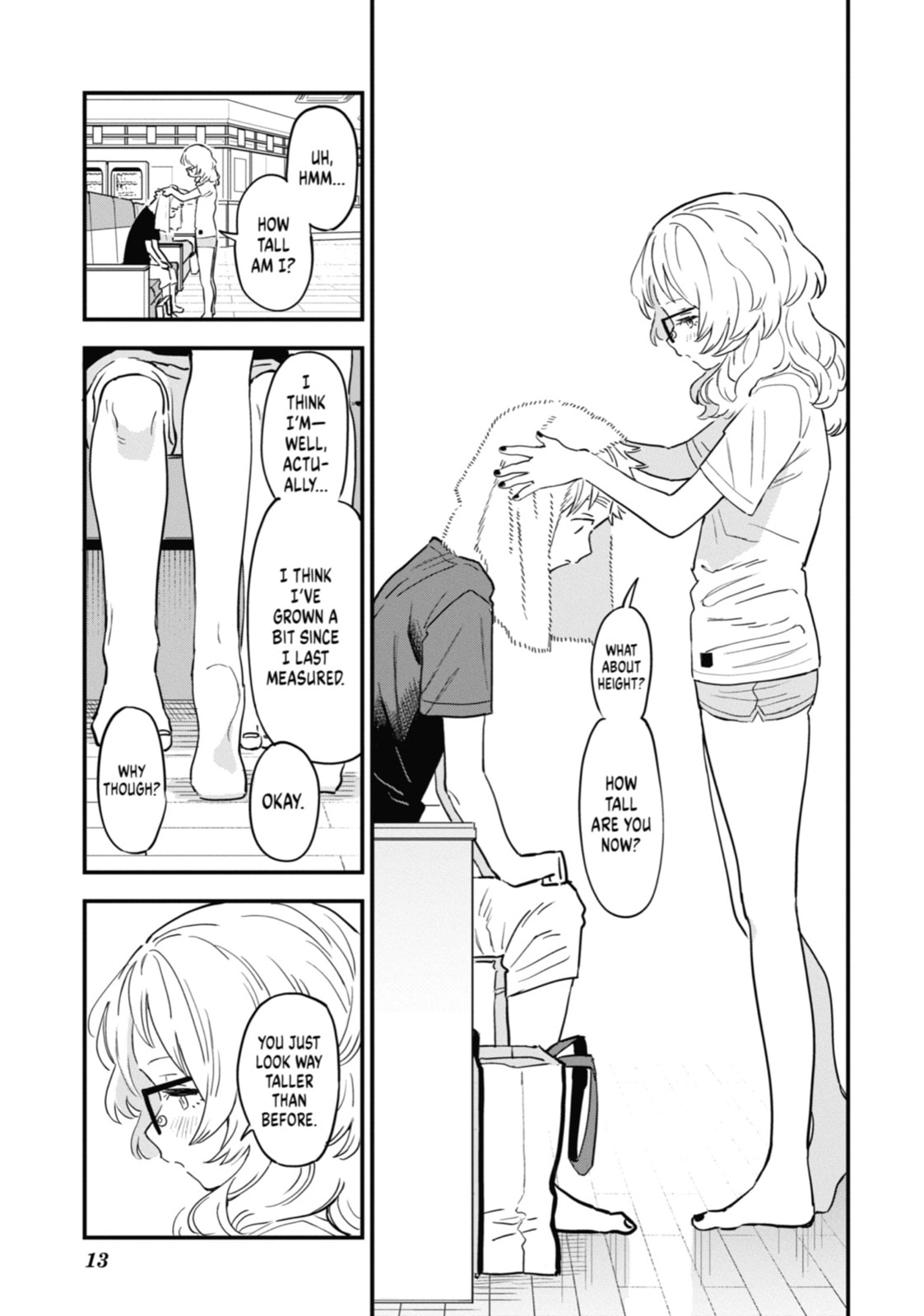 The Girl I Like Forgot Her Glasses