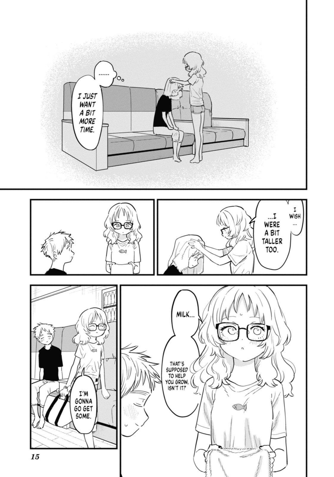 The Girl I Like Forgot Her Glasses