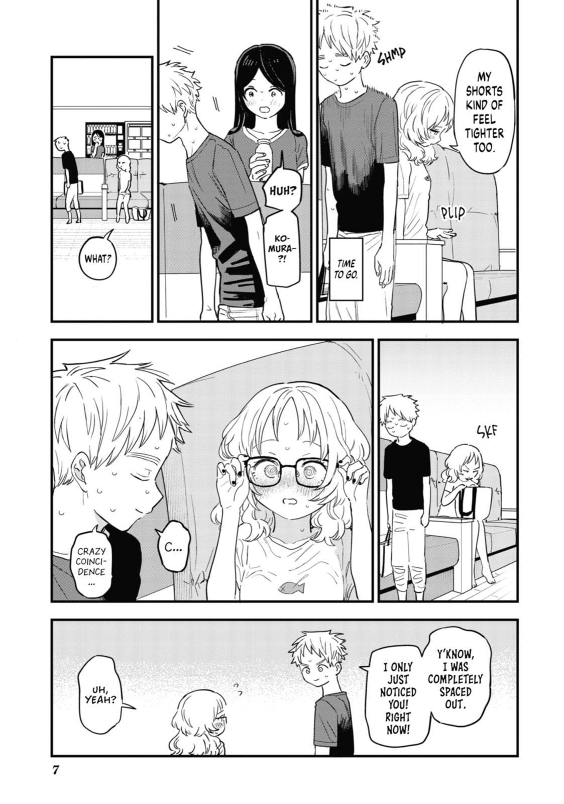 The Girl I Like Forgot Her Glasses