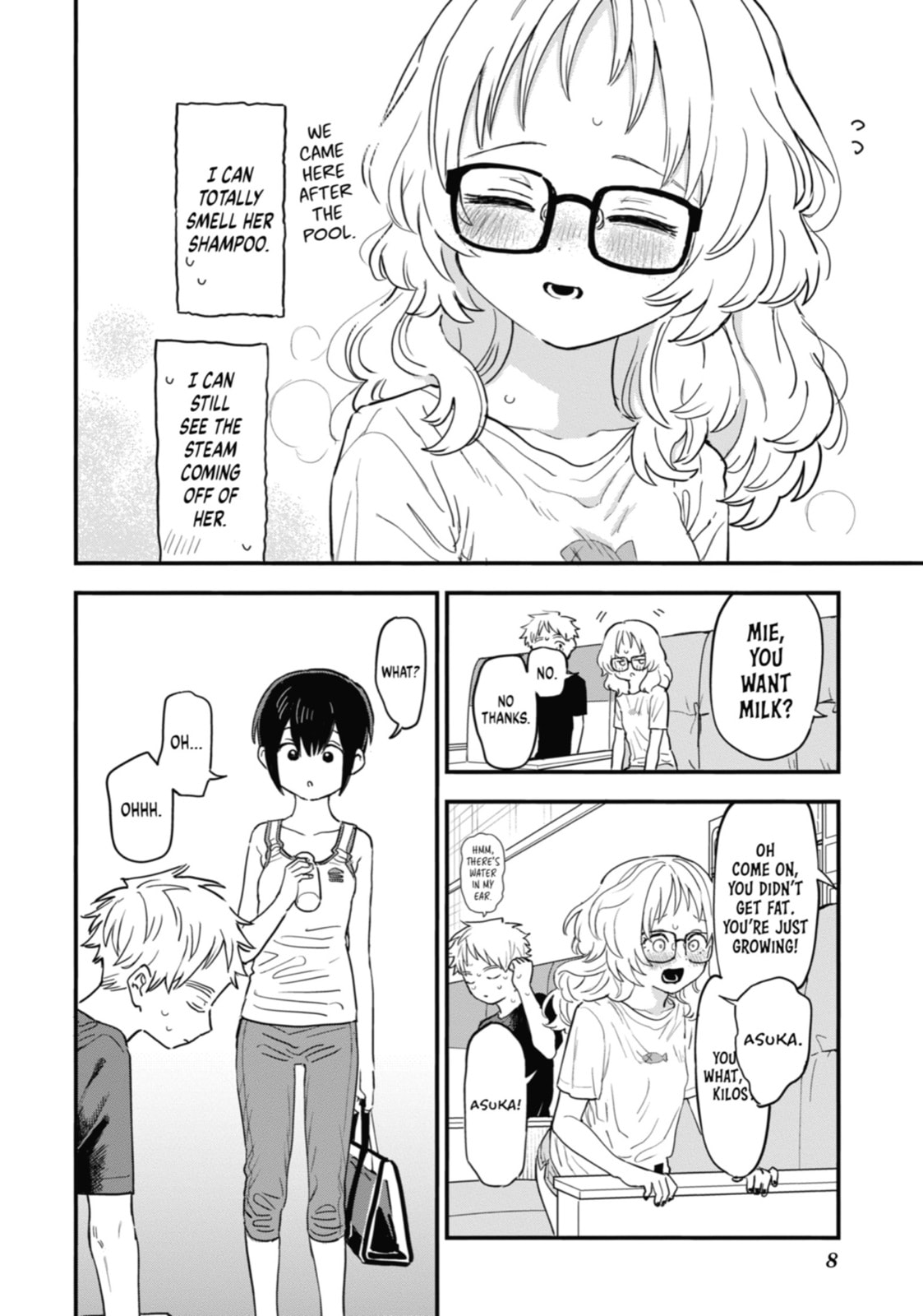 The Girl I Like Forgot Her Glasses