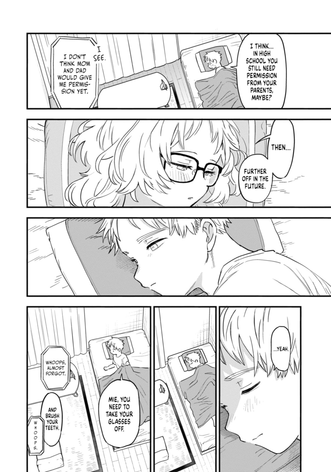 The Girl I Like Forgot Her Glasses