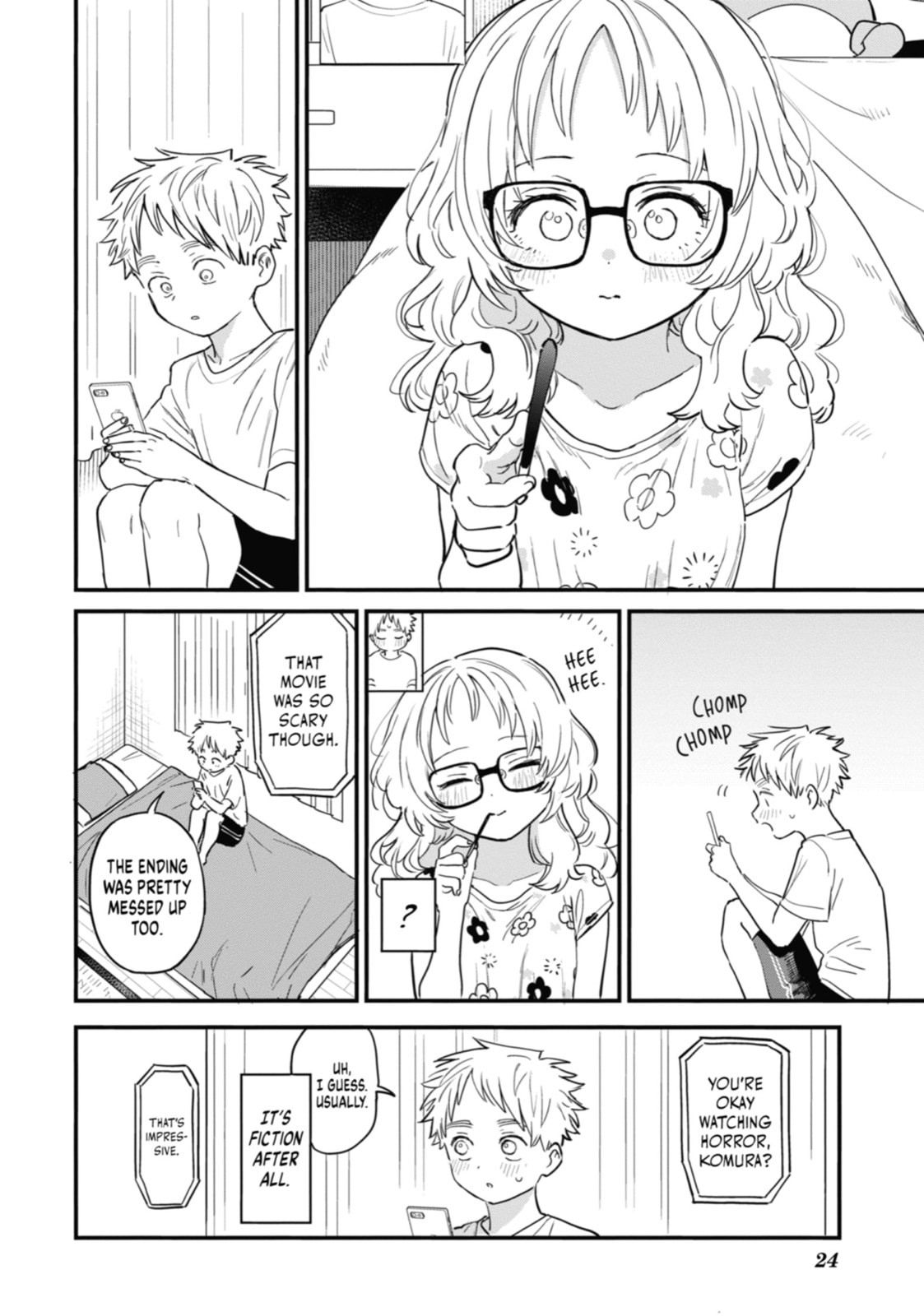 The Girl I Like Forgot Her Glasses