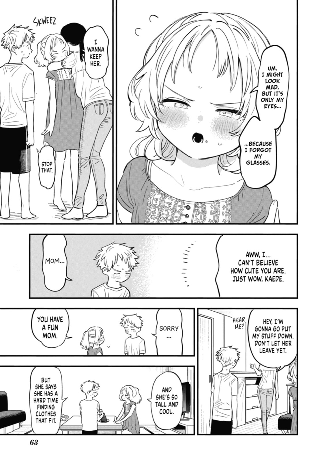 The Girl I Like Forgot Her Glasses