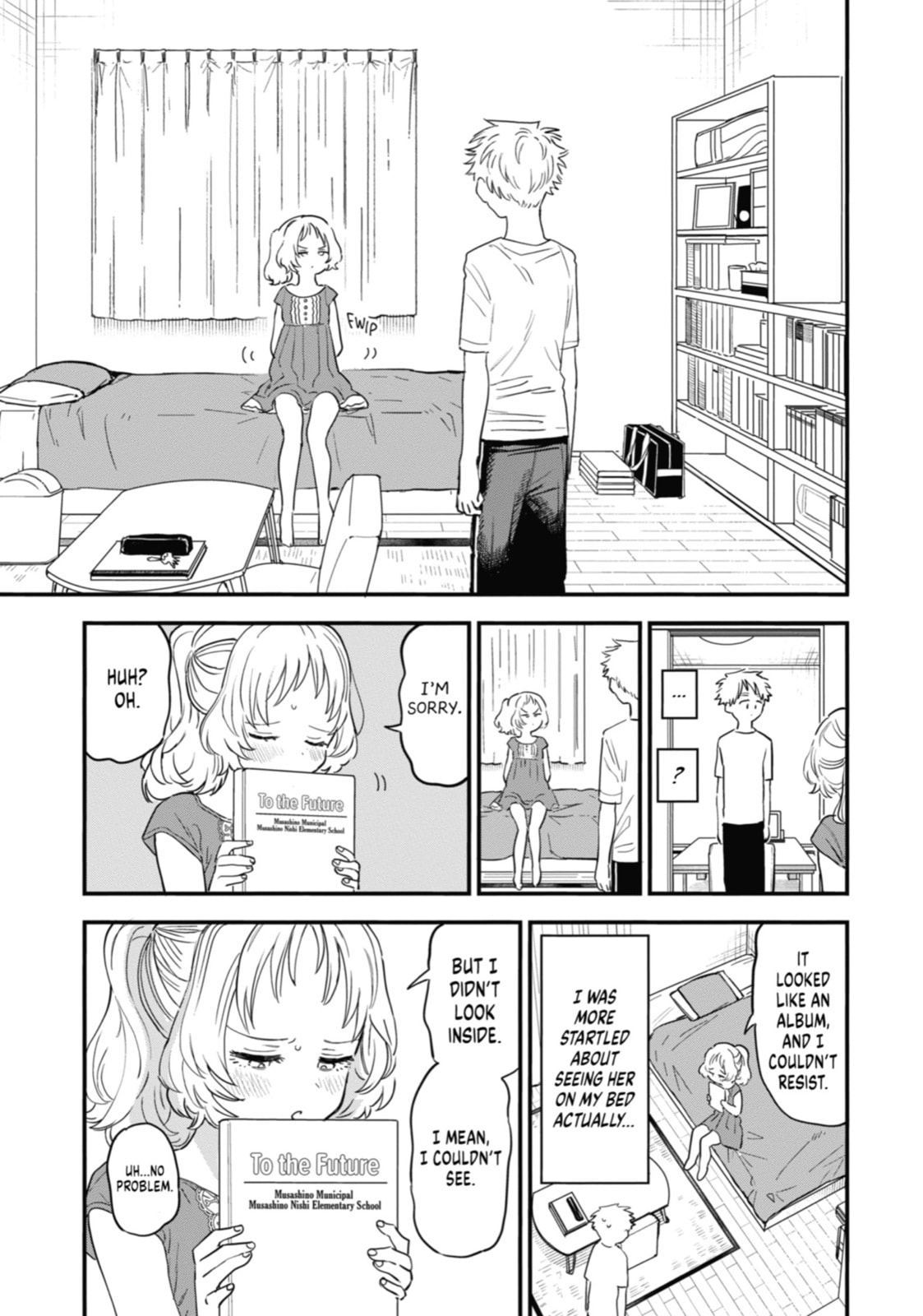 The Girl I Like Forgot Her Glasses